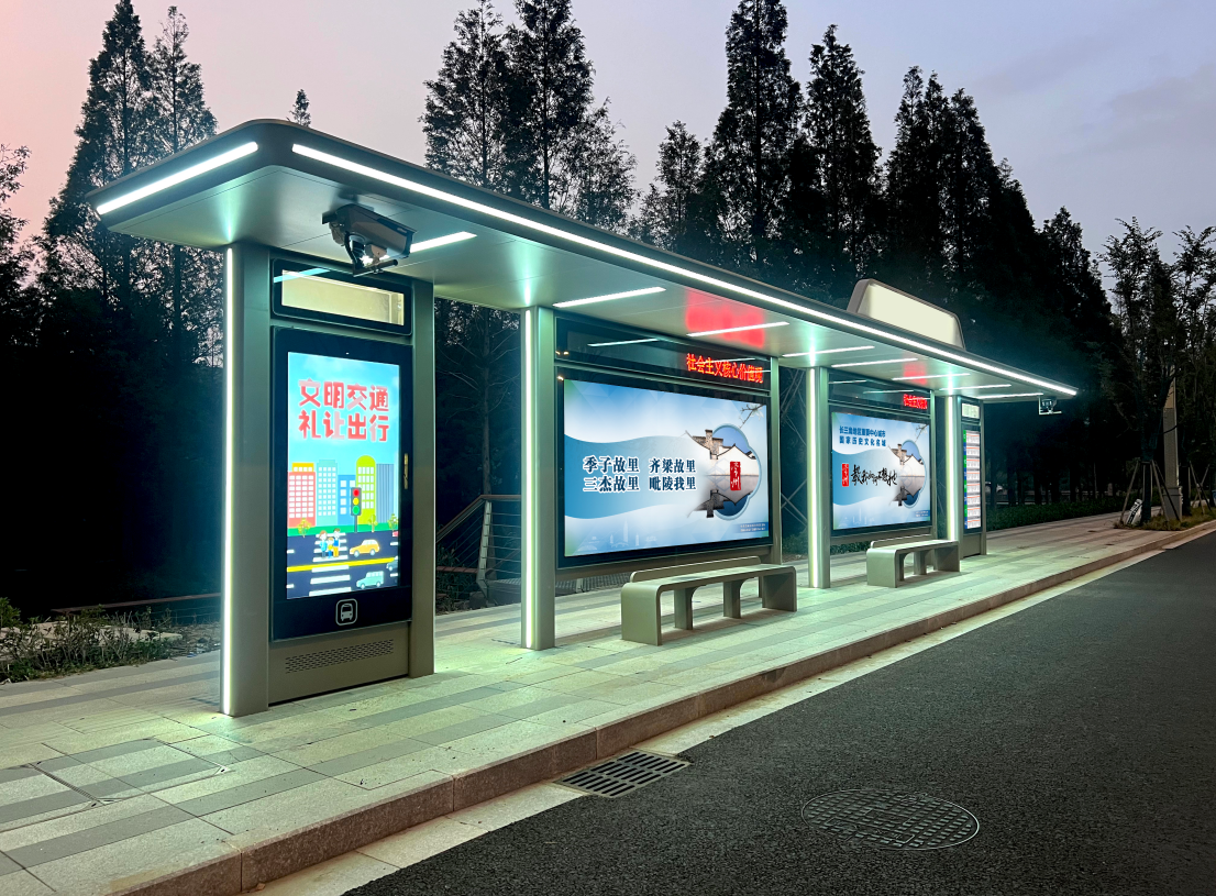 桠鑫甘肃候车亭厂家 桠鑫甘肃候车亭厂家