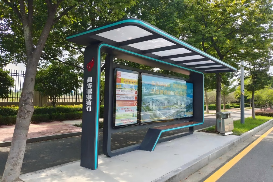 公交甘肃候车亭制造